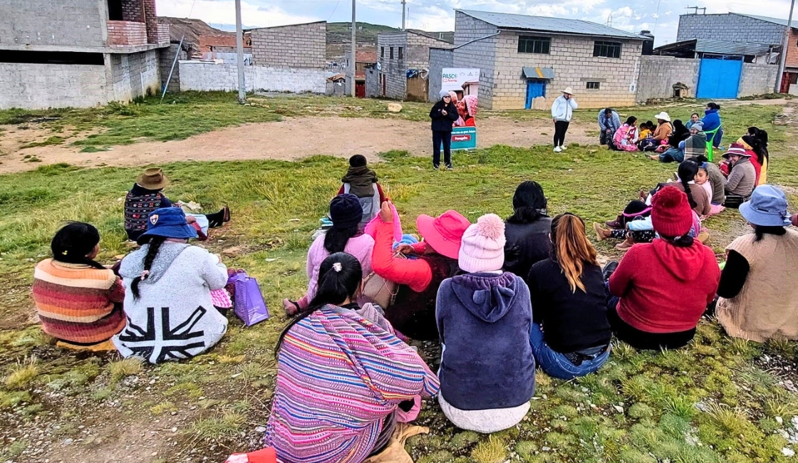 Capacitacion Pasco sin anemia en una camunidad - Prisma ONG