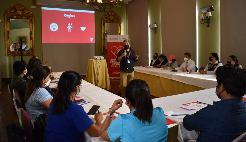 Comunicación de riesgo para promover la vacunación - Prisma ONG