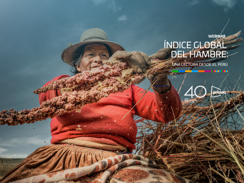 Índice Global del Hambre webinar prisma