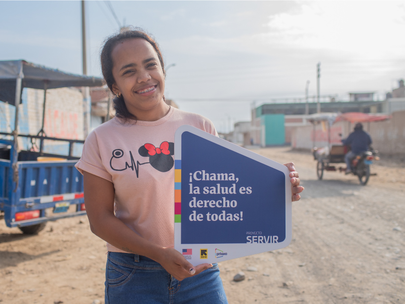 historia migrante mujer ayuda humanitaria ONG Prisma salud