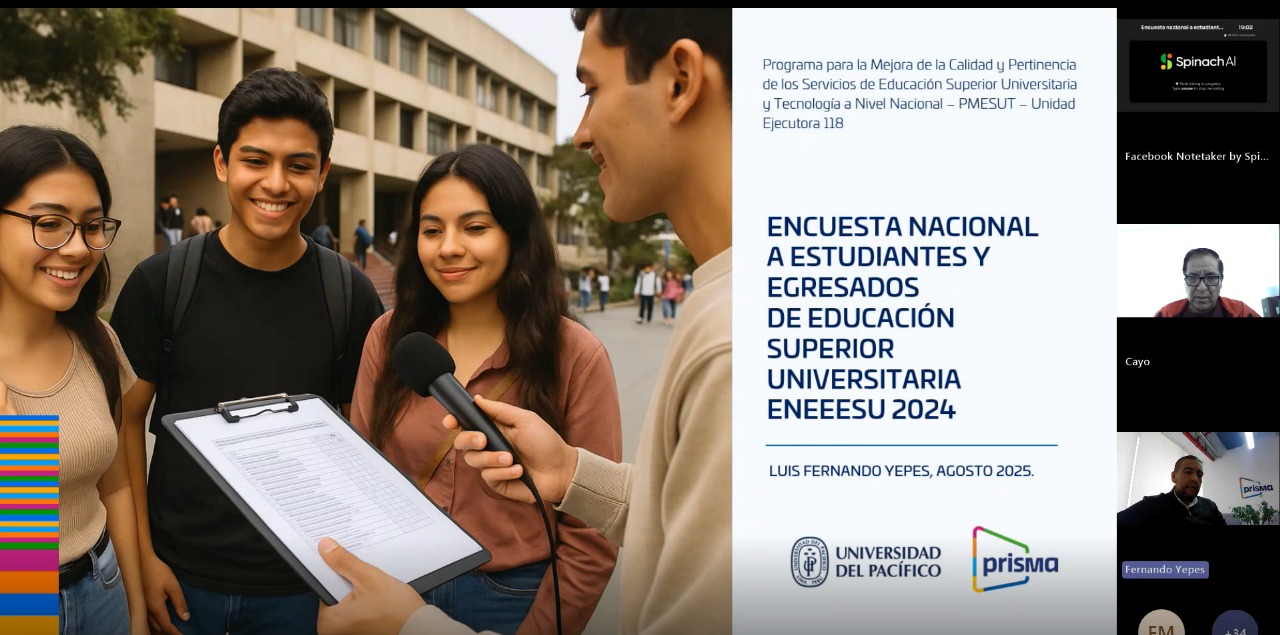 Presentación ENEEESU 2024 - Prisma ONG -U.PACIFICO