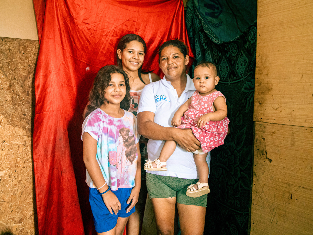 Salud en movilidad-humana en Peru - PRISMA ONG - familia venezolana