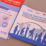 Material educativo sobre protección y derechos para población migrante en el proyecto PAO.