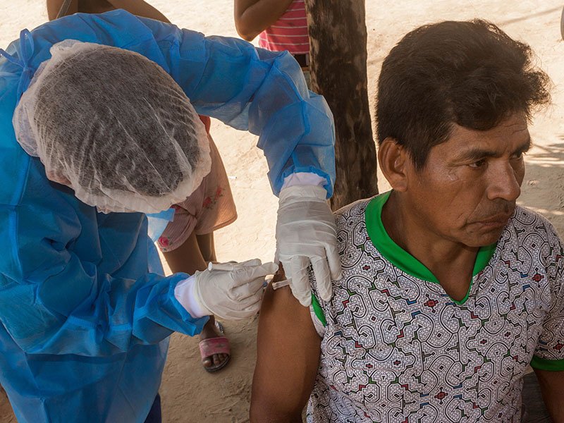 vacunacion comunidades nativas ucayali