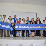 Presentación comunitaria del Proyecto Educativo SEC YURAC con alumnos y docentes de Sechura
